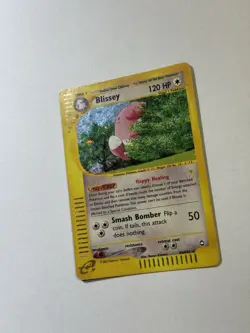 Blissey Holo Rare Aquapolis Englisch 2002 H6/H32 120 HP Pokemon TCG Karte - Image 2