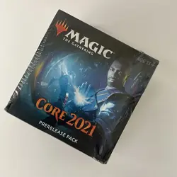 MTG Core Set 2021 Prerelease Kit 6 Packs + Dice + Promo Free Ship *Box Wear* - Image 1