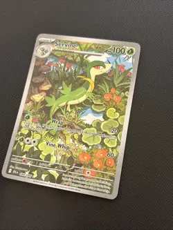 Pokemon TCG Servine Black Bolt Illustration Rare, 088/086 - Pack Fresh - Image 3