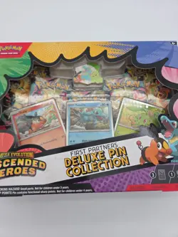 Pokemon Ascended Heroes First Partner Deluxe Pin Collection Sealed New Sold Out - Image 2