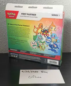 Pokemon TCG First Partner Illustration Collection Series 1 New Sealed - Image 2