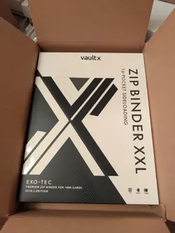 VaultX Pokemon SV10.5 Black Bolt White Flare XXL Binder 16 Pocket - NEW/NIB - Image 1
