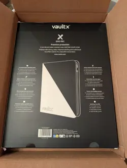 VaultX Pokemon SV10.5 Black Bolt White Flare XXL Binder 16 Pocket - NEW/NIB - Image 2