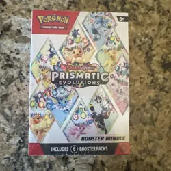 Pokemon TCG Scarlet & Violet Prismatic Evolutions Booster Bundle SEALED - Image 1