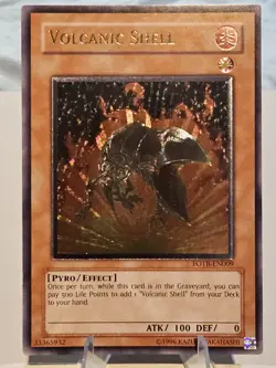 Yu-Gi-Oh! Volcanic Shell FOTB-EN009 Ultimate Rare Unlimited - Image 1