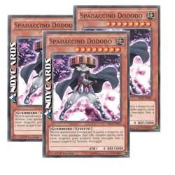 SPADACCINO DODODO 3x • (Dododo Swordsman) • Comune • SECE IT092 • 1Ed • Yugioh! - Image 1