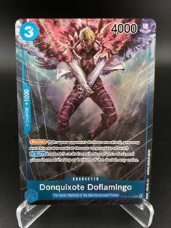 Donquixote Doflamingo (073) (Parallel) OP01-073 Rare Romance Dawn One Piece NM - Image 1