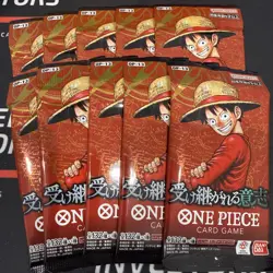 10 PACKS One Piece OP-13 Carrying On His Will Sealed Booster Japanese - Image 1