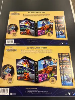 Disney Lorcana First Chapter Collector Set Costco Bundle Box New Sealed X2 - Image 5