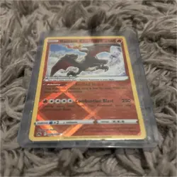 Pokemon Radiant Charizard 020/159 Crown Zenith Radiant Rare Holo 160 HP Card - Image 1