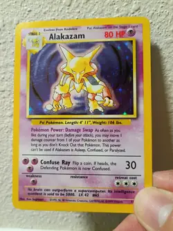 Pokemon Alakazam, Charizard, Base Set 1999-2000 Holo 10 Cards EX To NM- - Image 2