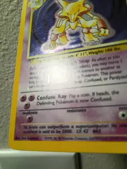Pokemon Alakazam, Charizard, Base Set 1999-2000 Holo 10 Cards EX To NM- - Image 4