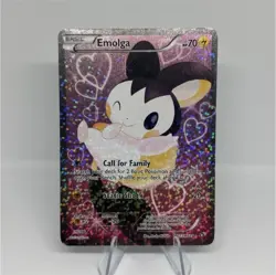 Emolga Full Art Uncommon Holo 70 HP RC23/RC25 Radiant Collection Pokemon Card - Image 1