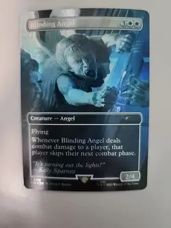 MTG Blinding Angel Secret Lair Weeping Angels Foil Rare - Image 1