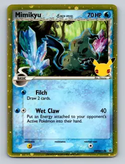 Pokemon TCG Mimikyu (Delta Species) Holo Promo SWSH: Sword & Shield Promo Cards - Image 1