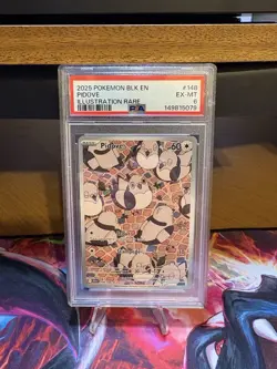 Pidove 148/086 English Black Bolt Holo IR Rare Illustration Card Pokemon PSA 6 - Image 1