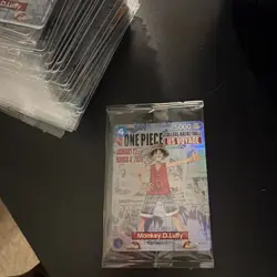 One Piece Monkey D. Luffy US College Basketball Promo Card - Image 1