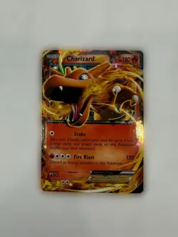 Pokemon Charizard EX Ultra Rare Holo 011/106 180 HP TCG Card - Image 1