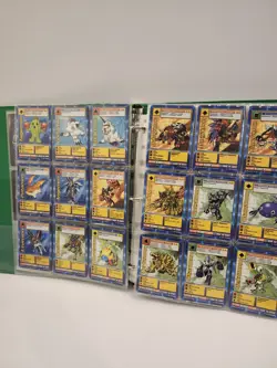 Vintage Digimon Card Binder Lot 1999 Bandai Agumon Gabumon Patamon Huge... - Image 2