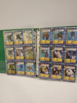 Vintage Digimon Card Binder Lot 1999 Bandai Agumon Gabumon Patamon Huge... - Image 3