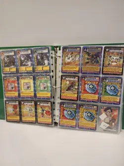 Vintage Digimon Card Binder Lot 1999 Bandai Agumon Gabumon Patamon Huge... - Image 4