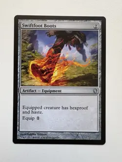 Swiftfoot Boots MTG Magic the Gathering Card NM Near Mint C13 - Image 1