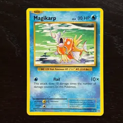 Magikarp 33/108 Pokemon Evolutions XY Regular Common Card NM - Image 1