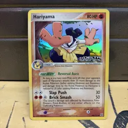 Pokemon Hariyama Ex Delta Species Reverse Holo Foil 44/113 Card Ex Delta Species - Image 1