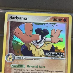 Pokemon Hariyama Ex Delta Species Reverse Holo Foil 44/113 Card Ex Delta Species - Image 2