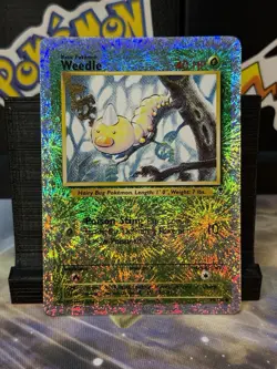 Pokemon Weedle Legendary Collection Holo Nintendo English 2002 Common Card - Image 1