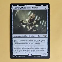Magic MTG-Marvin, Murderous Mimic - Duskmourn: House of Horror DSK R #253 - Image 1