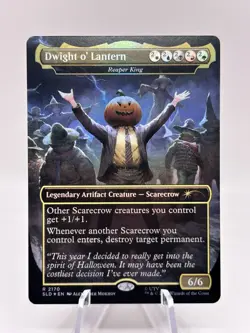 Dwight o' Lantern Reaper King 2170 Foil Secret Lair x The Office SLD MTG NM - Image 1