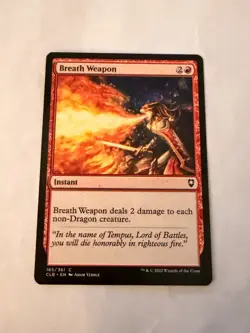 1x Breath Weapon - Commander Legends: Battle for Baldur's Gate NM - MTG - Image 1