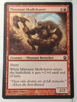 Minotaur Skullcleaver - Theros - Magic the Gathering MTG Nice! - Image 1