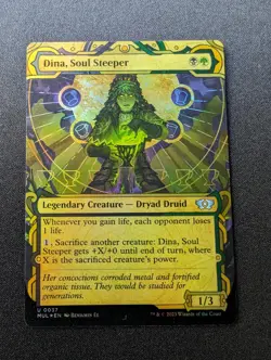 DINA, SOUL STEEPER FOIL #37 MTG Multiverse Legends MOTM - Image 1
