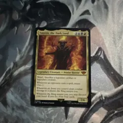 Sauron, the Dark Lord Legendary Creature Blue Black Red MTG LOTR 2023 0224 - Image 1