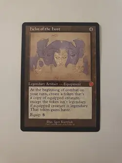 MTG - NM - Helm of the Host (Schematic)- Brothers' War -Retro Frame-#82-Regular - Image 1