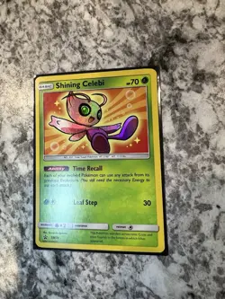 Shining Celebi SM79 Black Star Promo Holo SM Sun & Moon Pokemon Card NM - VLP - Image 2