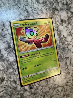 Shining Celebi SM79 Black Star Promo Holo SM Sun & Moon Pokemon Card NM - VLP - Image 3