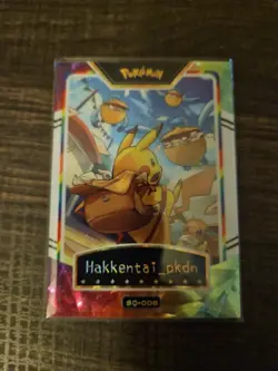 Pokemon Non-TCG Mengka Four Card Serialized Hit Lot - Read Description - Image 2
