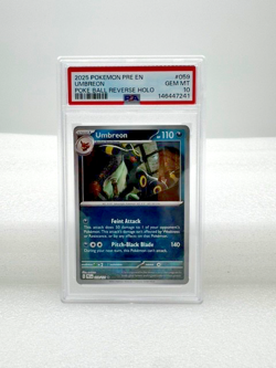 2025 Pokemon Pre En Umbreon Poke Ball Reverse Holo - PSA 10 - Image 4