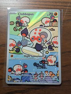 Pokemon TCG - Clobbopus - 207/191 - Illustration Rare - Surging Sparks - NM/M - Image 1