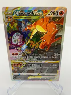 POKEMON CHARIZARD VSTAR SWSH262 BLACK STAR PROMO ULTRA PREMIUM COLLECTION - Image 1