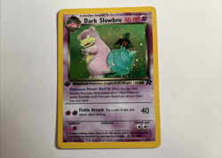 Dark Slowbro 12/82 Team Rocket Holo Pokemon TCG - Image 1