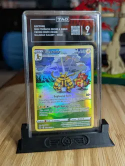 Pokemon TCG - Electivire Crown Zenith Full Art Holo GG08/GG70 - TAG Grade 9 - Image 1