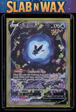 Pokemon tcg Crown Zenith: Galarian Gallery Lumineon V #GG39/GG70 - Image 1