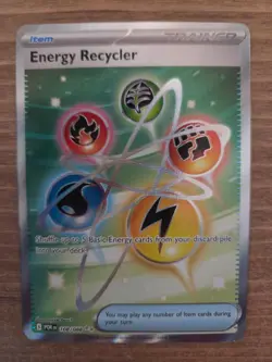 Pokemon Energy Recycler Ultra Rare Holo Trainer 108/088- Perfect Order - NM - Image 1