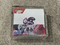 2025 Pokemon Destined Rivals Factory Sealed Booster Box W/ Acrylic Case - Image 1