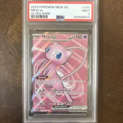 Pokemon TCG Mew EX 193/165 Scarlet & Violet 151 Ultra Rare English Edition PSA 9 - Image 3