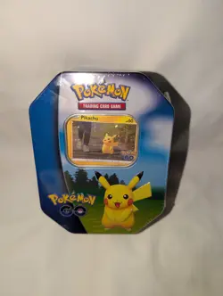 Pokemon Pokemon GO Tin Pikachu Sword & Shield Factory Sealed - Image 1